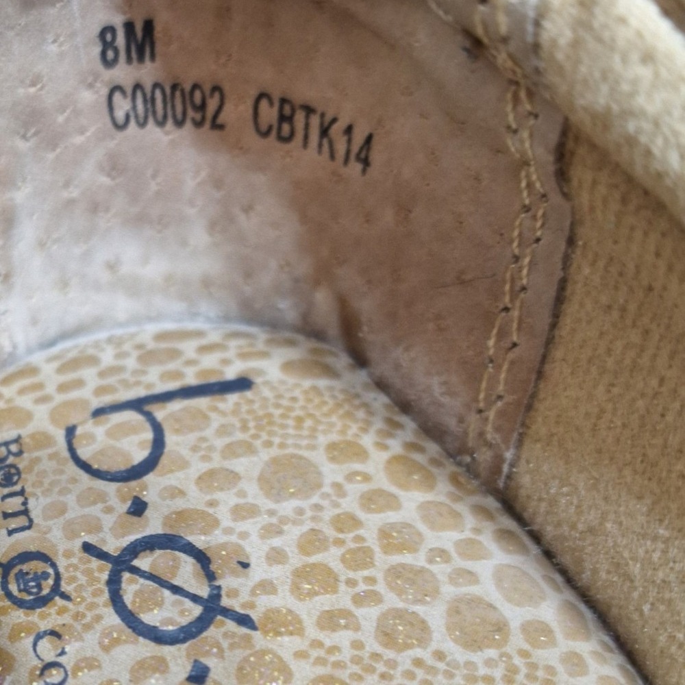 b.o.c. Born Concept Womens Tan Pebble Textured Slip On Clogs Shoes 8M C00092 - Picture 8 of 8